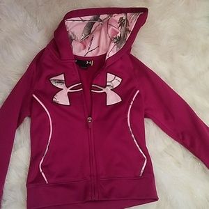 Under armour real tree zip up
